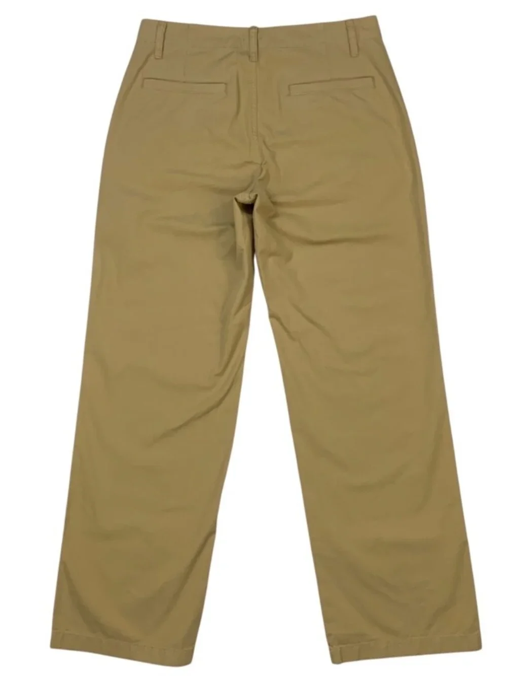 J. Crew Straight Leg Pants 27 Tan High Rise Academia